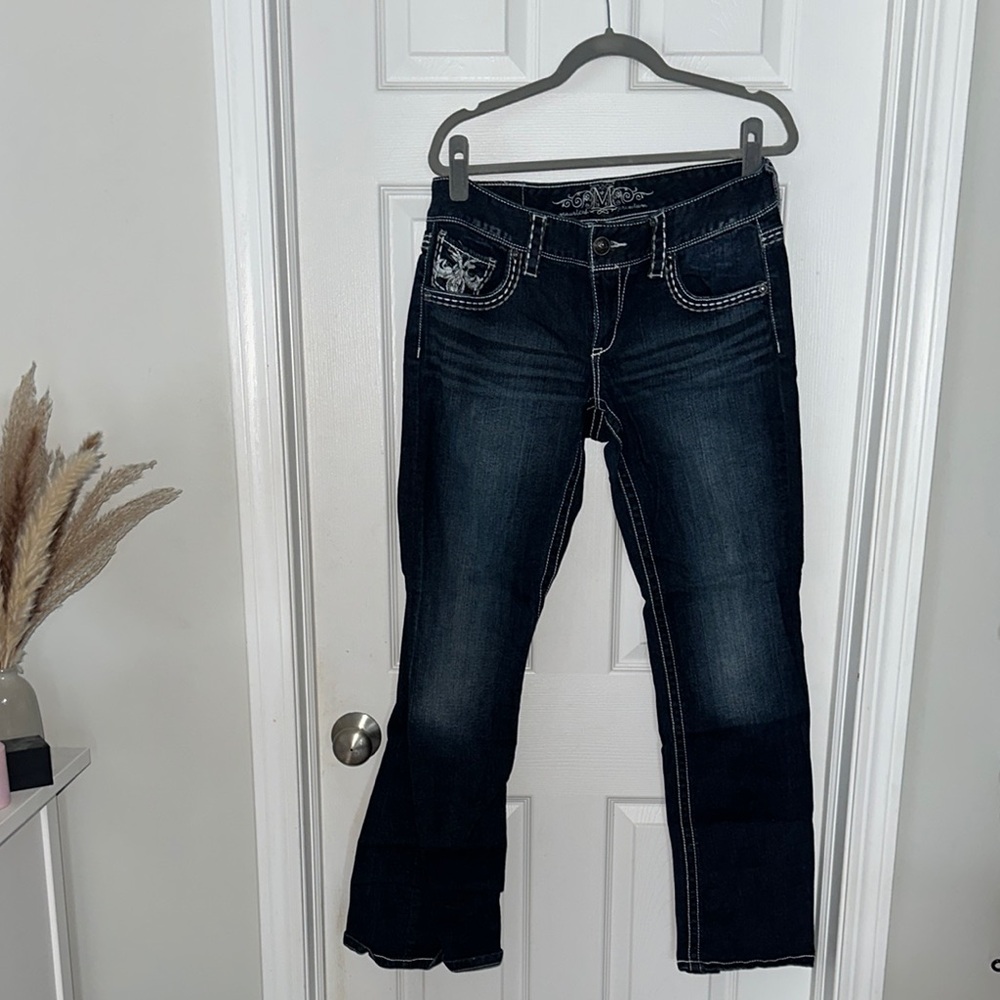 Maurices Blue Boot Cut Jeans Classic Style